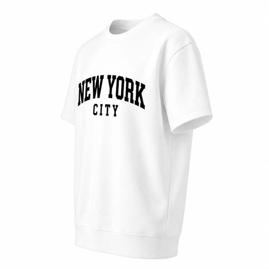 Park Souvenirs Gifts Men’s White NEW YORK CITY Print T-Shirt – Casual Style Only (M) (2)