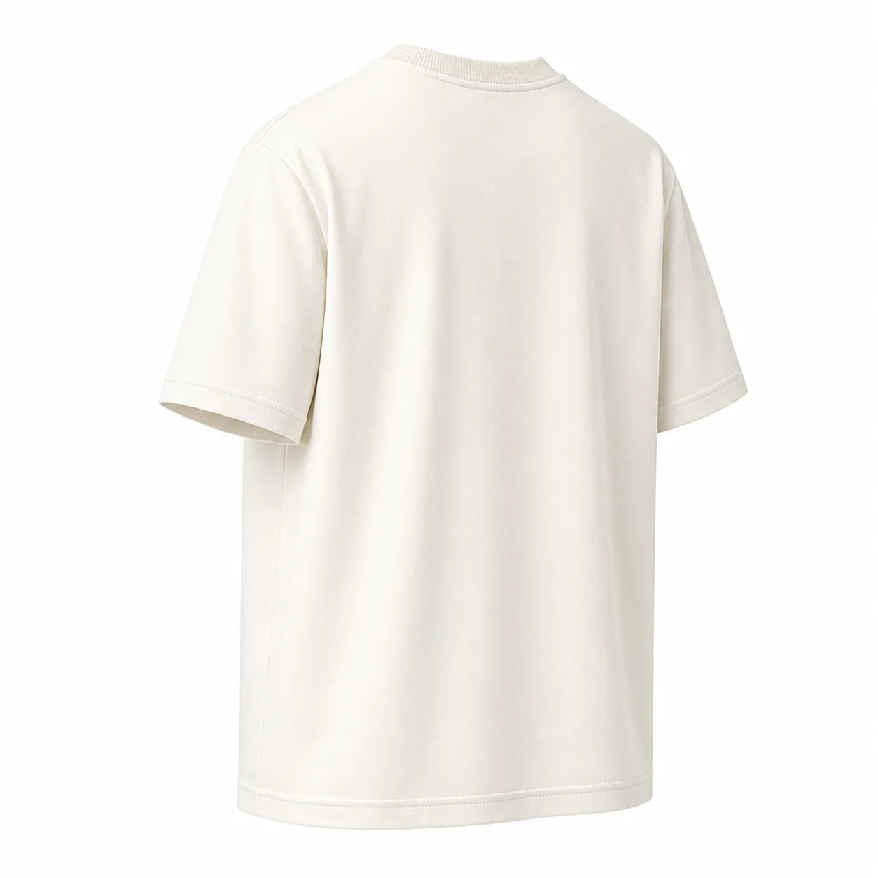 Park Souvenirs Gifts Classic Plain White Crew Neck T-Shirt for Men – Lightweight Only (M)