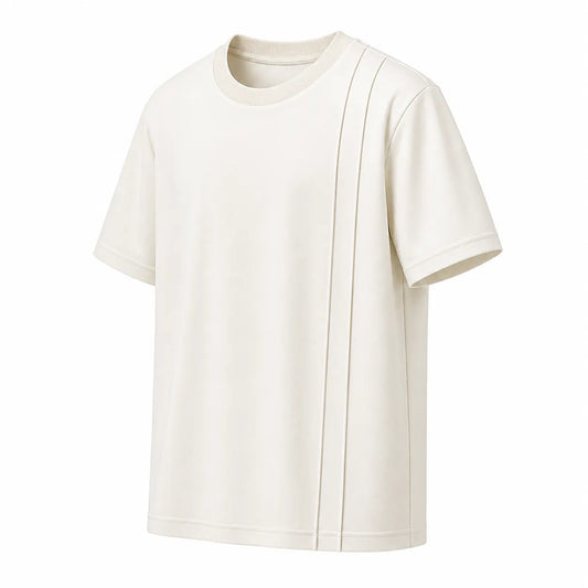 Park Souvenirs Gifts Classic Plain White Crew Neck T-Shirt for Men – Lightweight Only (M)
