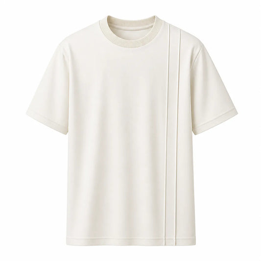 Park Souvenirs Gifts Classic Plain White Crew Neck T-Shirt for Men – Lightweight Only (M)