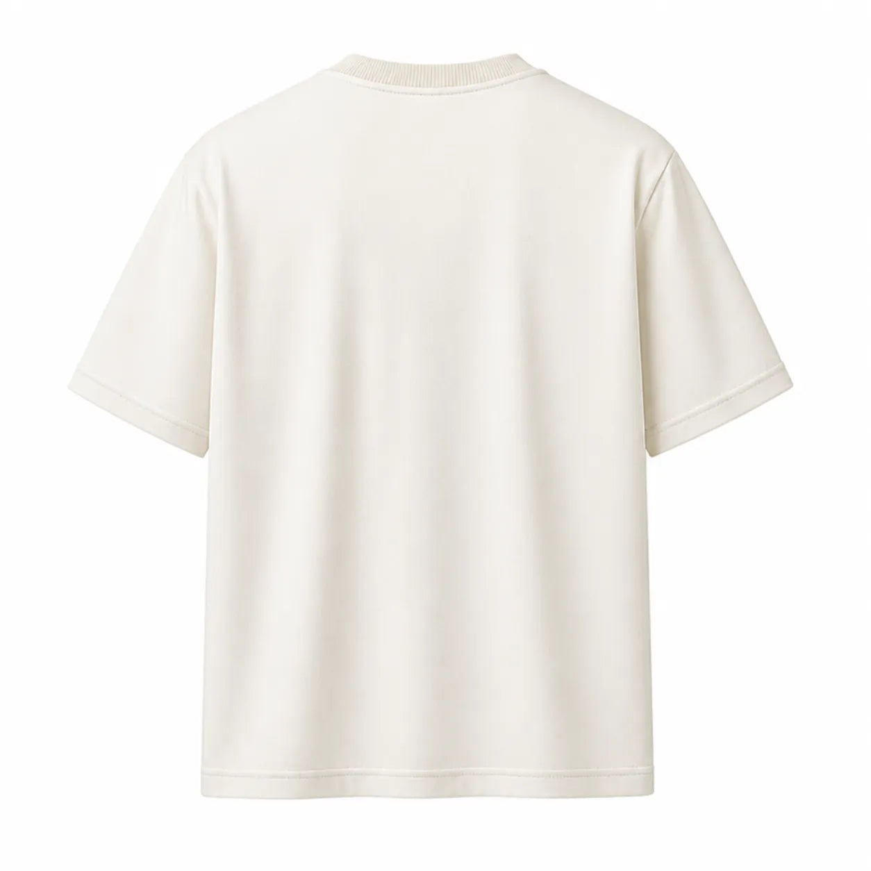 Park Souvenirs Gifts Classic Plain White Crew Neck T-Shirt for Men – Lightweight Only (M)