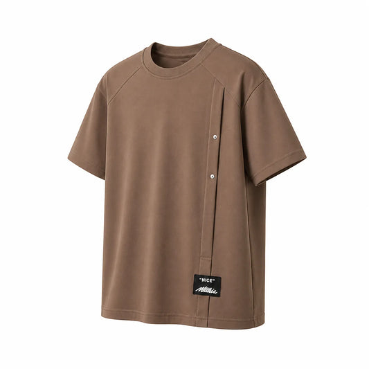 Park Souvenirs Gifts Classic Solid Brown T-Shirt for Men – Lightweight Comfort Only (M)