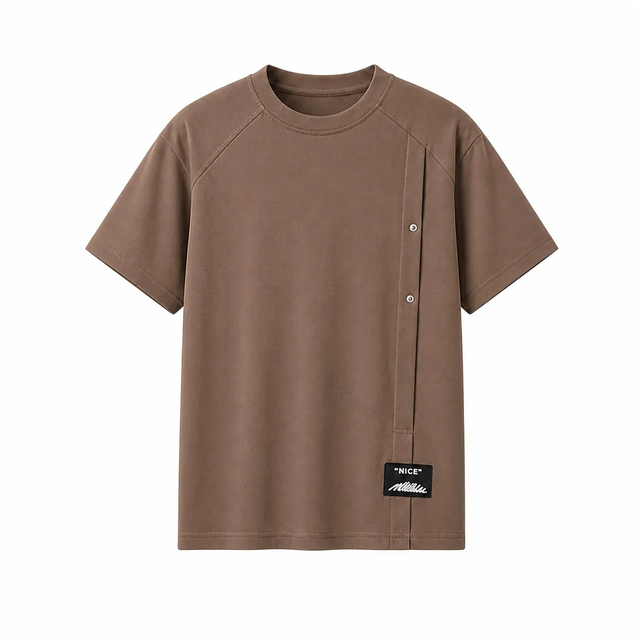 Park Souvenirs Gifts Classic Solid Brown T-Shirt for Men – Lightweight Comfort Only (M)