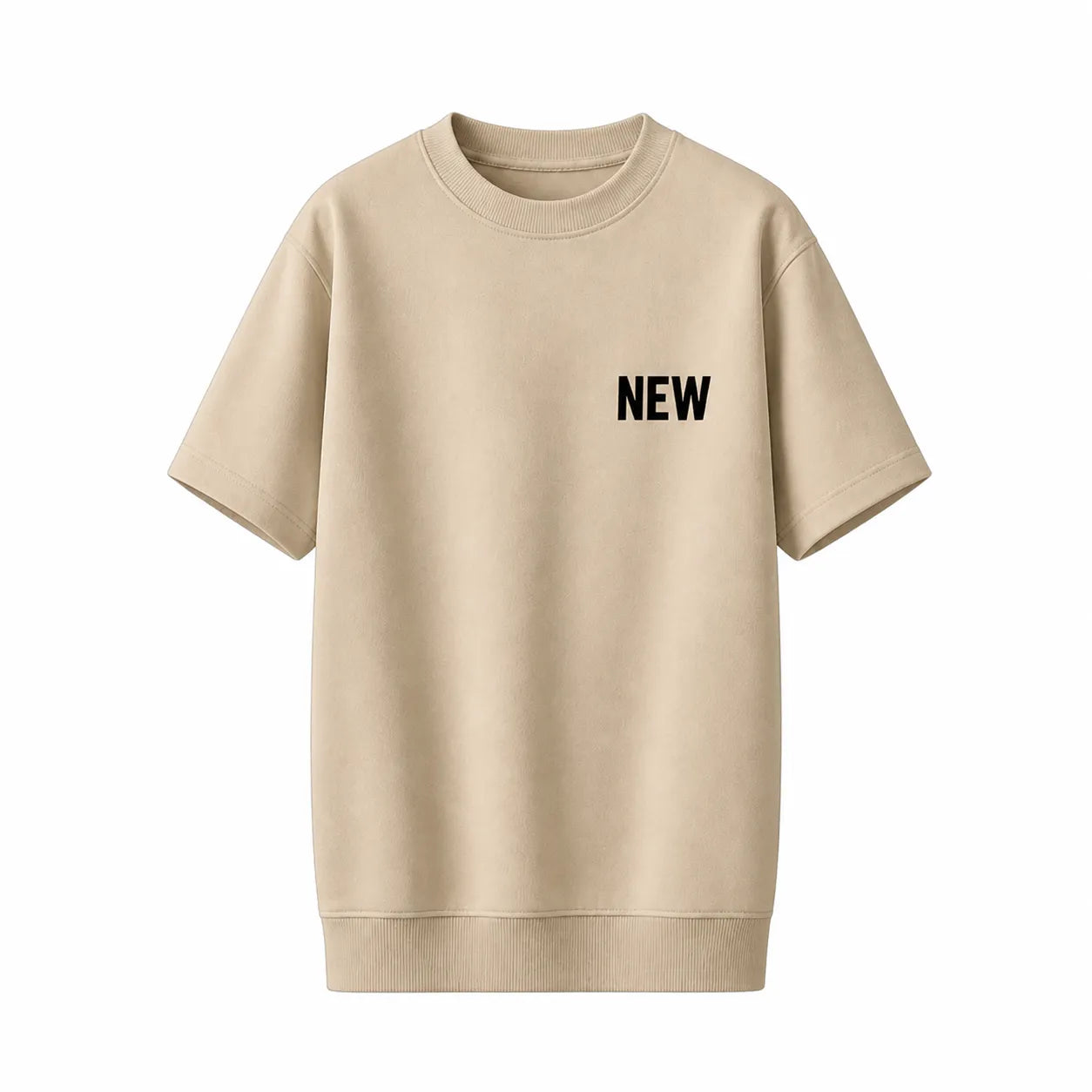 Park Souvenirs Gifts Trendy Beige Graphic T-Shirt with NEW Text – Soft Fit Only (M)